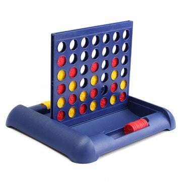 Foldable Chess Game Toy Set Children`s Educational Toys Connect Four Chess Checkerboard Parent-Child