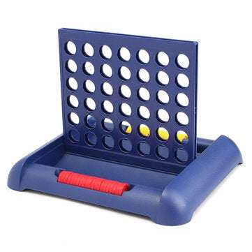 Foldable Chess Game Toy Set Children`s Educational Toys Connect Four Chess Checkerboard Parent-Child