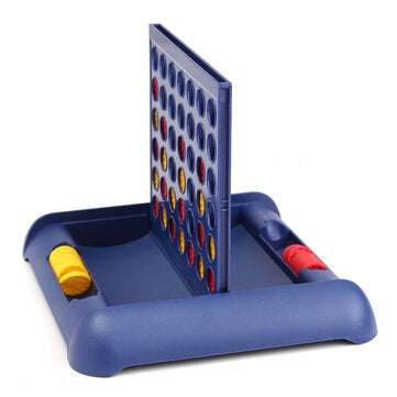 Foldable Chess Game Toy Set Children`s Educational Toys Connect Four Chess Checkerboard Parent-Child