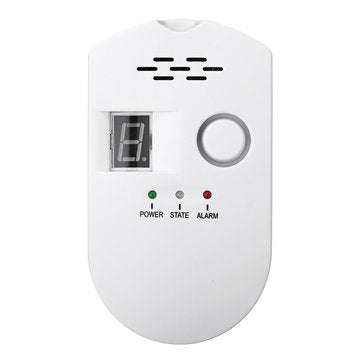 Digital Combustible Gas Leak Alarm Sensor Detector US Plug Propane Butane Natural Gas Detector