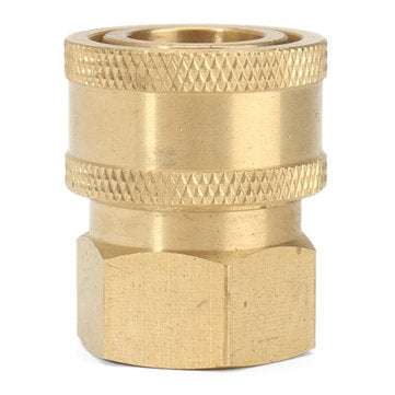 Brass Quick Connect Coupler Pressure Washer Pipe Thread Adapter