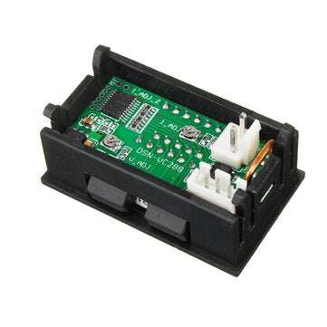 Geekcreit Mini Digital Voltmeter Ammeter DC 100V 10A Voltmeter Current Meter Tester Blue+Red Dual