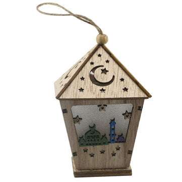Eid LED Light Lantern Ramadan Festival Party Decorations Mubarak Muslims Islamic Th... (TYPE: TYPEA)