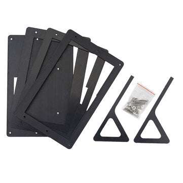 Caturda C1034 7 Inch  Screen Split Style  Acrylic Protect Cover fits C0960 for Raspberry Pi