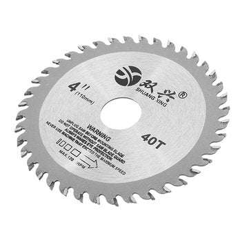Effetool 4 Inch 40 Teeth Circular Saw Blade Acrylic Plastic Woodworking Cutting Blade