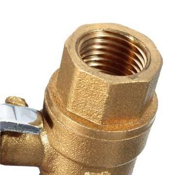 Brass Ball Valve 1/4 Inch Female NPT Full Port 600 WOG- UL Listed FM Approved Valve