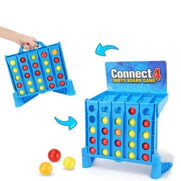 Connect 4 Shots Board Game Toy Children Educational Toys Interaction Table Game Toys Birthday Gifts