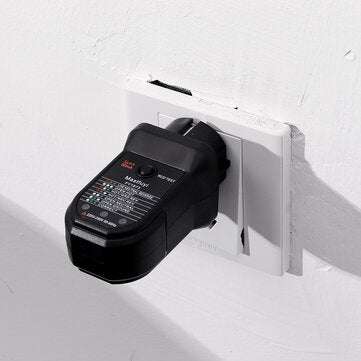FUYI FY1872 UK Socket Tester Circuit Polarity Voltage Detector Wall Plug Breaker Finder RCD Test