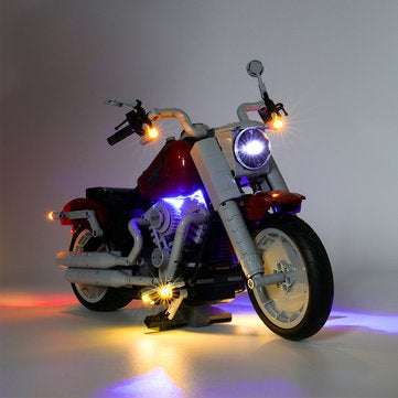 DIY LED Light Lighting Kit ONLY For LEGO 10269 Creator Expert For Harley Davidson