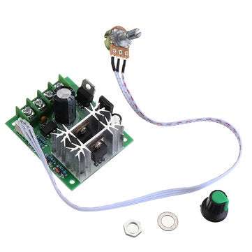 CCM6C Mini PWM DC Motor Speed Controller 6V 12V 24V 30V Mini DC Stepless Motor Speed Regulating Swit