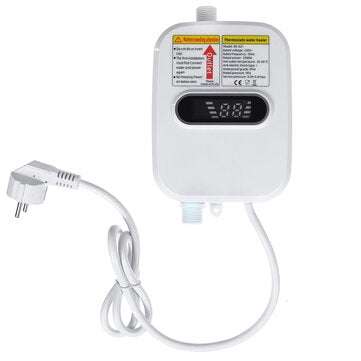 Electric Tankless 3500W Mini Instant Hot Water Heater Kitchen Faucet Tap Heating