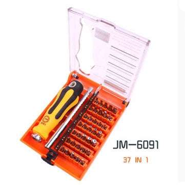 JAKEMY JM-6091 37 in 1 Multifunctional Screwdriver Tool Set Household Hand Mobile Phone Maintenance