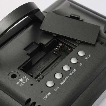 Digital Color LED Screen Alarm Time Laser Wall Projector Projection Calendar Humidity Date Max/Min T