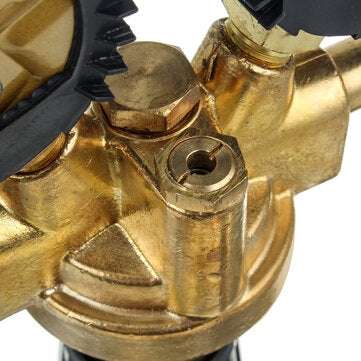 CO2 Argon Gauge Pressure 2 Gauge Regulator 200 BAR Reducer For Welding Bottle MIG Welder