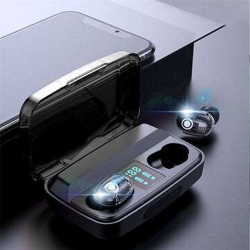 Bakeey TWS Wireless bluetooth Headphone 3600mAh LED Display IPX7 Waterproof HIFI Sports Earphone wit