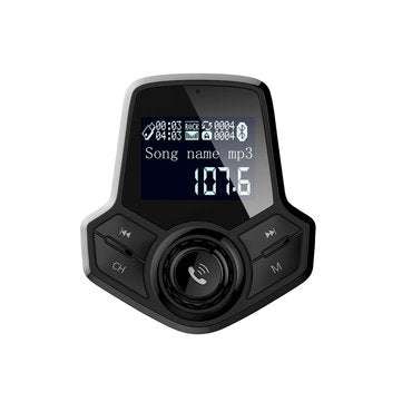 Car MP3 Player bluetooth 4.1 LCD Screen Display With QC3.0 Charger FM Hands-free AUX TF Card U Disk