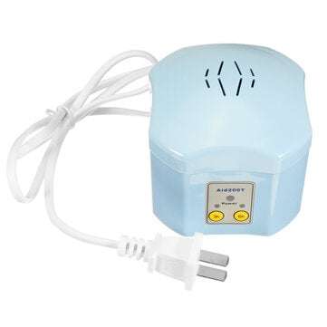 Hearing Aid Dryer Drying Case Box w/ 3/6 Hour Timer Moisture Proof Air Dehumidifier