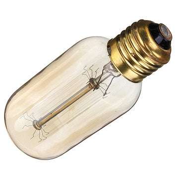 E27 40W Vintage Antique Edison Incandescent Bulb Clear Glass 110V