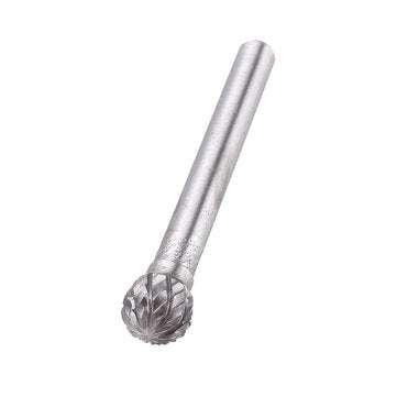 Drillpro 8Pcs 6mm Shank Tungsten Steel Rotary File Set Grinding Head Rasp Burrs Abrasive Tool