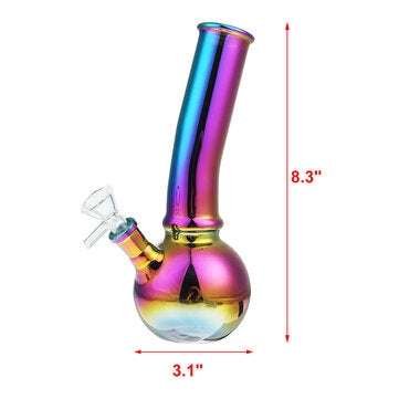 Creative Glass Water Pipe Bongs Bubbler Smoking Pipes Beaker