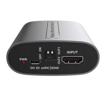 HDMI Audio Splitter Extractor 4K 60HZ 18Gbps HDMI eARC Extractor