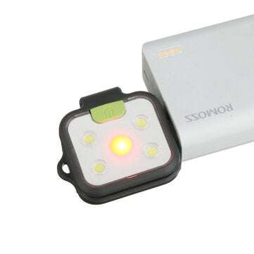 Fluorescent Running Light Chest Light USB Rechargeable Running Light Comes with Two Headbands and Ha