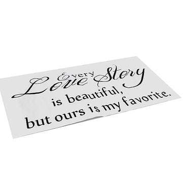 English Proverbs Wall Stickers Love Story  Wall Stickers