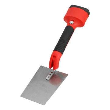 Cordless Electric Stainless Steel Trowel Rubber Handle Builders Masons Shake Plastering Tool
