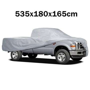 Full Car Truck Cover For PIKA 170T Windproof UV Dust Outdoor Protection (SIZE: M)