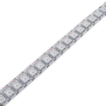 DC5V 1M 144LED WS2812B 5050SMD Built-In IC IP20 RGB LED Strip Light for Indoor KTV Hotel Bar Home