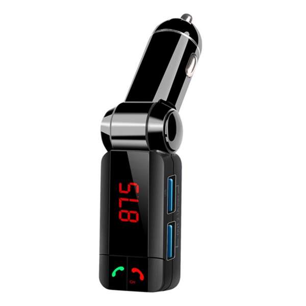 BC06S Car Kit Handsfree FM Transmitter MP3 Player Dual USB Charger with Bluetooth : Perfect Timing