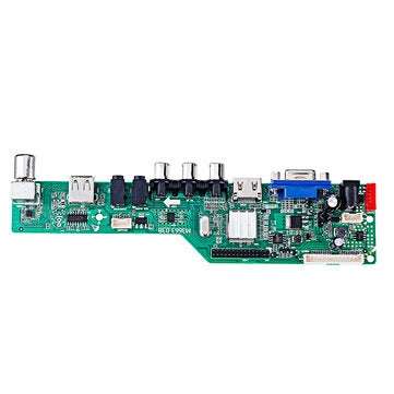 Digital Signal M3663.03B DVB-T2 Universal LCD TV Controller Driver Board TV/PC/VGA/HDMI/USB+7 Key Bu