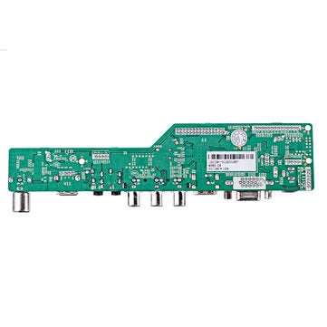 Digital Signal M3663.03B DVB-T2 Universal LCD TV Controller Driver Board TV/PC/VGA/HDMI/USB+7 Key Bu