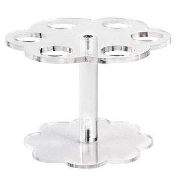 Clear Acrylic Ice Cream Cone Storage Rack Shop Counter Display Holder Stand Decorations