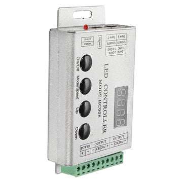DC12V RGB LED Strip Pixel Bar HC008 RF Controller for WS2812 WS2811 WS2801 LPD6803