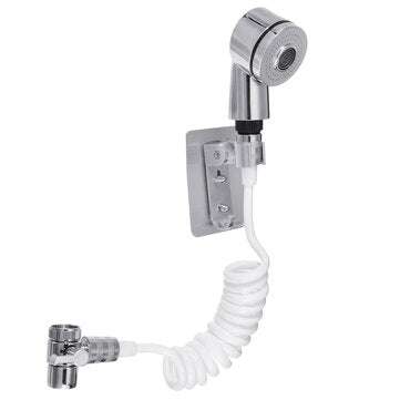 Bathroom Bathtub Wash Face Basin Water Tap External Shower Hand Held Spray Mixer Spout Faucet Tap Wa