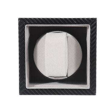 Automatic Watch Winder Case Mute Motor Carbon Fiber Watches Display Box Storage