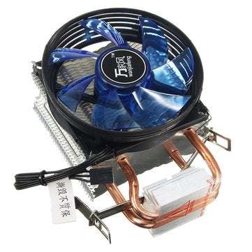 Core LED CPU Quiet Fan Cooler Heatsink Cooling Equipment