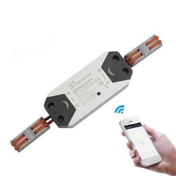 Bakeey 10A DIY WiFi Smart Light Switch Universal Module Breaker Timer Wireless Remote Control Works