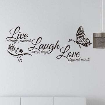 DIY Wall Sticker PVC Vinyl Wall Paper Home Living Room Bedroom Office Wall Decals Decor