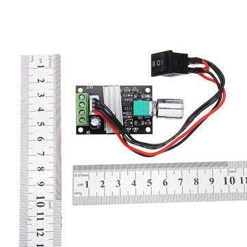 DC 6V/12V/24V/28V 3A 80W PWM Motor Speed Controller Regulator Adjustable Reversible Motor Driver Swi