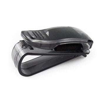 Car Glasses Clip Card Clips Auto Vehicle Portable Eyeglassees Holder Accessories (COLOR.: BLACK)