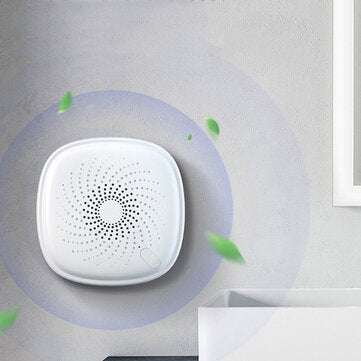 AUGIENB Mini Air Purifier Portable Ozone Generator Odor Eliminator 150m3/h For Toi... (PLUG: EUPLUG)