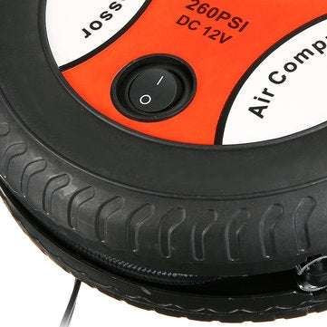 AUGIENB DC 12V 260PSI Tyre Inflator Vehicle Car Air Pump Inflatable Compressor Inflator