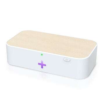 Bakeey UV UVC Sterilization Box 15W Wireless Charging 2 IN 1 Portable Sterilization Lamp