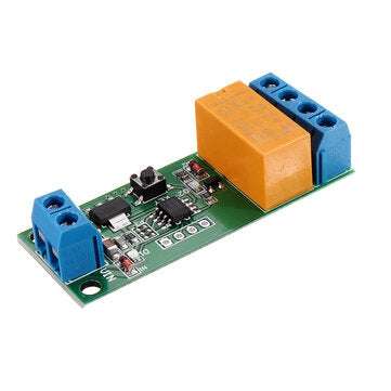CE032 DC 5V 6V 9V 12V Motor Reversible Controller Time Adjustable Delay DPDT Relay Switch 2A 5000S