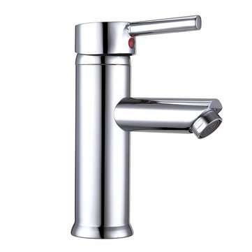 Brass Waterfall Basin Faucet Single Lever Mixer Bath Tap