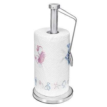 Bakeey Kitchen Storage Rack Paper Roll Towel Holder Bathroom Towel Tissue Shelf Self-adhesive Home O