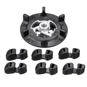Auto Air AC Compressor Clutch Hub Rubber For 5SE09C 5SL12C 5SEU12C 6SEU14C 6SEU17C 7SE... (TYPE5: B)