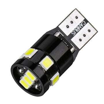Audew T10 W5W Car 2835 SMD LED Side Marker Lights Parking Interior Bulbs Canbus Error Free 2.7W 4882